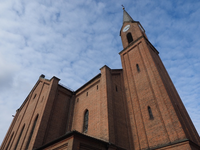 彼得教堂，教堂，新乌尔姆，砖，砖制品，建筑，塔，彼得广场