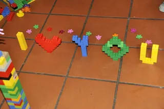 我爱你，乐高，duplo，玩具，游戏，游戏，爱，信息