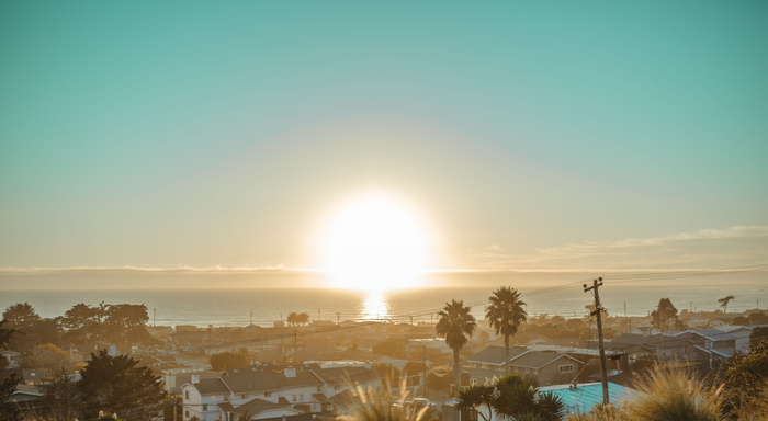 日落, 太阳, 美国, 旅行, 探索, 旅行, 公路旅行