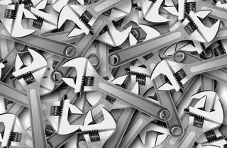 不锈钢，可调，活动扳手，扳手，批量，可调扳手，工具