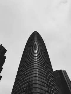 美国旧金山，纳托马街20号，建筑，摩天大楼，加利福尼亚州，黑白，合成