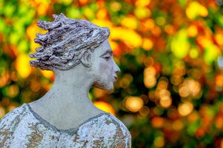 雕塑，人物，女性，雕像，神秘，艺术品，女人，石头