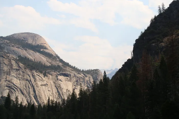 约塞米蒂，half，dome，mountain，mountains，国家公园，美国