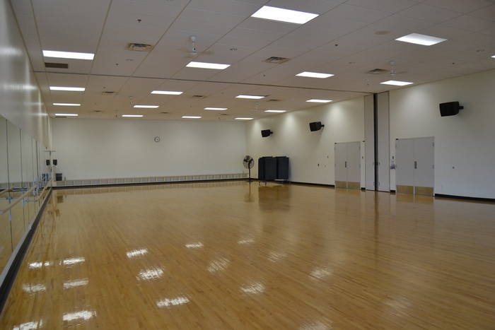 棕色、木地板、白色、涂漆、墙壁、健身房、体育馆、工作室