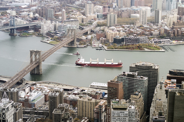 美国，纽约，同一世界天文台，建筑物，建筑物，城市，城市景观，水
