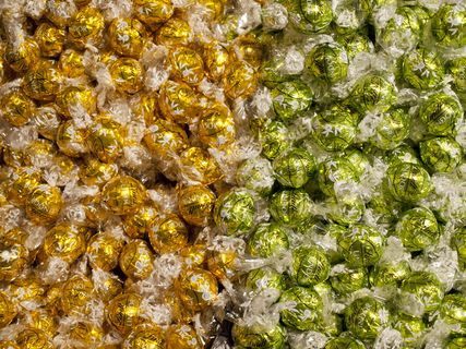 lindt，lindor，巧克力制造商，巧克力，糖，糖果，全框架，背景