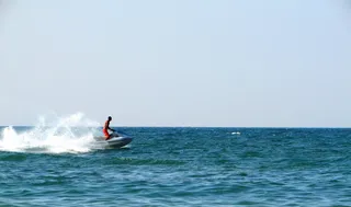 水，海，娱乐，行动，夏天，埃及亚历山大，阿米拉达拉提夫，水上地平线