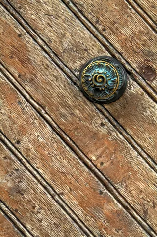 门，木质，黄铜，把手，对角线，形状，图案，木质-材料