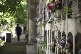 智利，圣地亚哥，天主教公墓，和平，坟墓，公墓，死者，坟墓