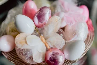 复活节餐桌装饰