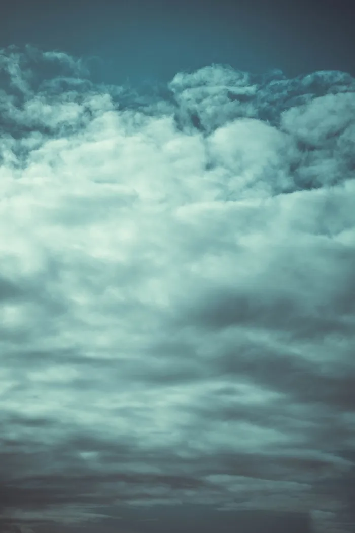 白色多云的天空，纹理，天空，云，风，风暴，天气，照片