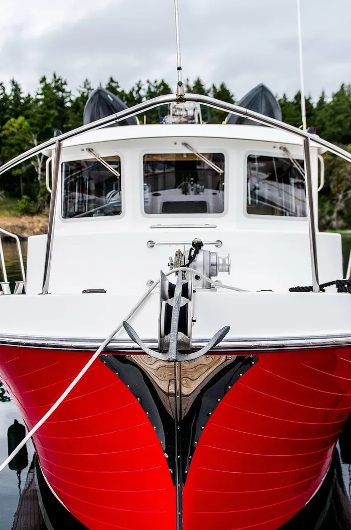 锚、船、码头、港口、港壁、船艇、运输、运输方式