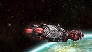 太空、航天器、航天飞机、火箭、飞行器、3d、未来、技术