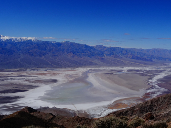 badwater，但丁之景，死亡谷，内华达州，美国，沙漠，国家公园，自然