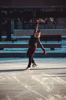 人，人，滑冰，运动，运动，滑冰，溜冰场，长椅