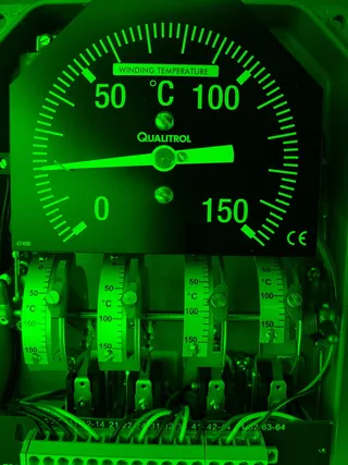 温度计，温度，温度计，温度，热成像，仪器，绿色，无人，照明