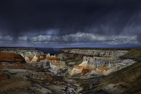 米色山，自然，户外，山，高原，美国，亚利桑那州图巴市，纳瓦霍印第安人保留地