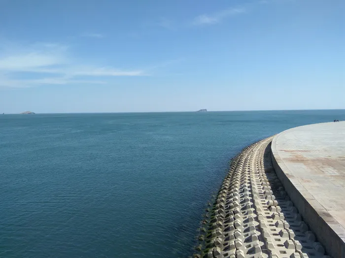 海、海岸、距离、水、海、天、风景-自然、地平线