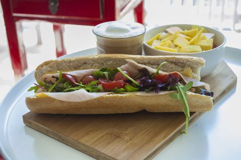 荷兰、阿姆斯特丹、食品、咖啡、食品和饮料、餐桌、新鲜度、健康饮食