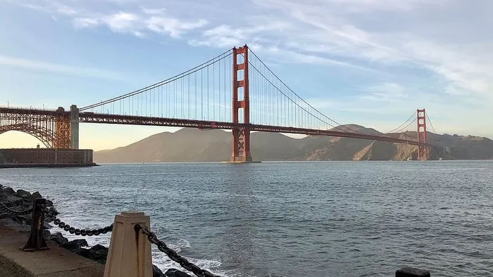 美国，旧金山，1989朗大道，金门大桥，旧金山，建结构，桥梁，水