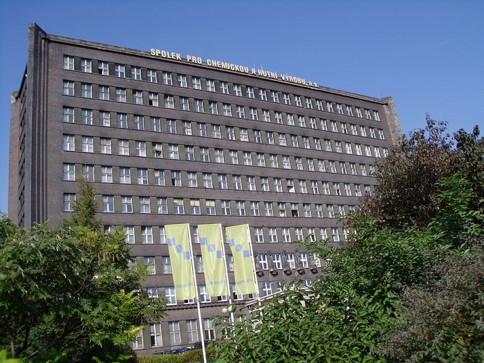 ÚstíNad Labem，捷克，斯波切米，ÚstíNad Labem，工业，建筑，结构，斯波列克