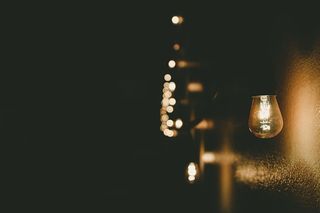 浅聚焦摄影，灯泡，倾斜，移位，镜头，摄影，灯泡