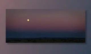 月球低角度摄影