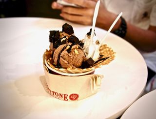 食物，食物和饮料，甜食，放纵，甜食，甜点，冰淇淋，诱惑