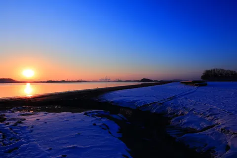 ganghwado,Sulfosis,日出,天空,日落,水,风景——自然,自然之美 ganghwado,Sulfosis,日出,天空,日落,水,风景——自然,自然之美
