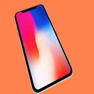 iphone x、iphone 10、谷歌、studio快照、技术、单一对象、彩色背景、无线技术
