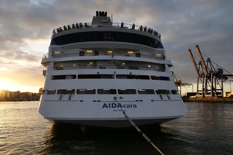 晨曦，日出，晨曦，游轮，阿依达，阿依达卡拉，摩根斯蒂姆蒙，天空