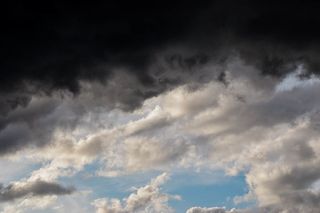 伦敦，英国，云，天空，风暴，雨，云-天空，云景