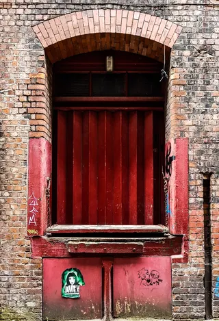 英国曼彻斯特，北区，衰败，城市，砖块，工业，金属