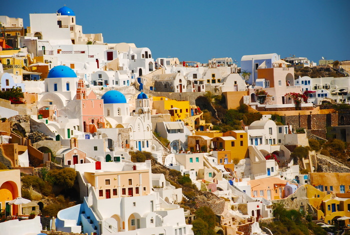 top，view photography，houses，santorini，希腊，island，travel，希腊