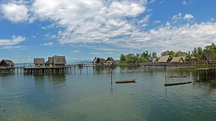 deuschland，lake constance，巴伐利亚州，高跷屋，历史，水，建筑，建筑结构