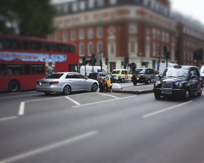 城市，英格兰，双层，长途汽车，公共汽车，穷人，富人，迷你型