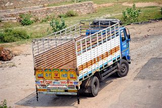 卡车、手推车、运输、运输、货物、交付、货运、配送