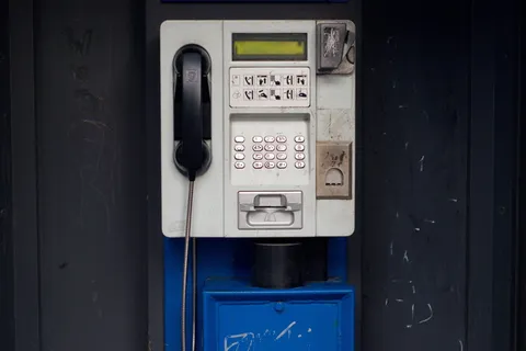 电话亭，电话，通讯，展位，电器，捷克*，过时，过时