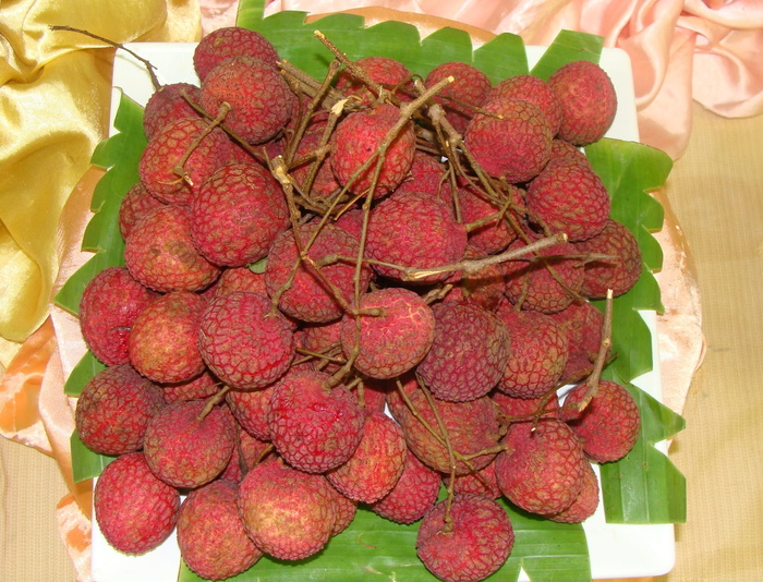 荔枝，荔枝，水果，荔枝，甜，红，食品，热带