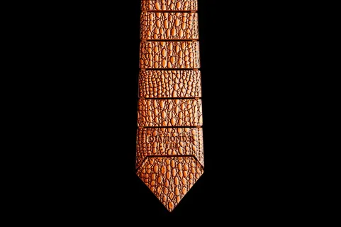 美国，纽约，皮革，手工制作，钻石，钻石，领带，黑色