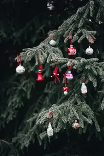 老式圣诞树装饰品