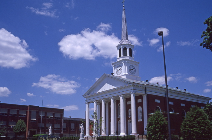 bardstown，美国，basilica，church，catholic，kentucky，architecture，Build structure