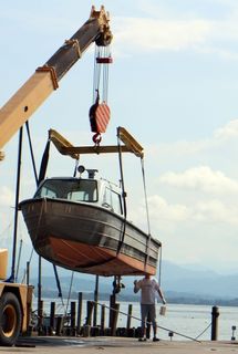 检验、控制、船舶、船舶、起重机、港口、工作、工人