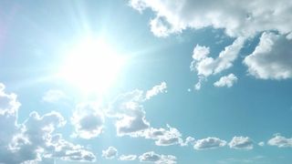 下午，晴朗，云，天空，云-天空，阳光，美丽的大自然，蓝色