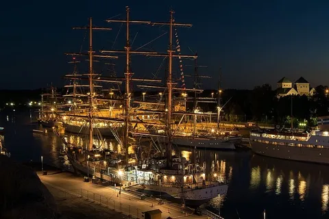 高船比赛,波罗的海,奥拉河,图尔库,芬兰,帆船赛,2017,河 高船比赛,波罗的海,奥拉河,图尔库,芬兰,帆船赛,2017,河