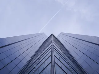 高层建筑虫眼观照片