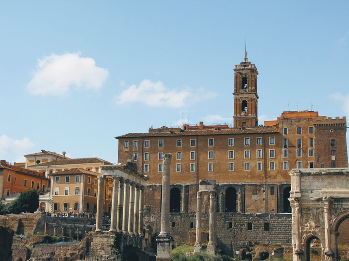 意大利，罗马，罗马论坛，建筑，罗马，遗迹，遗产，旧