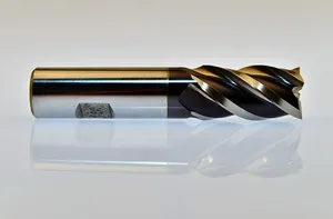 灰色钻头、铣刀、立铣刀、铣削、机加工、工具、铣床、cnc