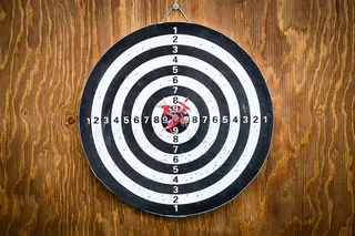 圆形射击板，成功，目标，靶，飞镖板，飞镖，成就，准确度