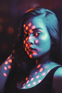 tumblr、摄影、橙色、青色、肖像、灯光、创意、肖像风格 tumblr、摄影、橙色、青色、肖像、灯光、创意、肖像风格